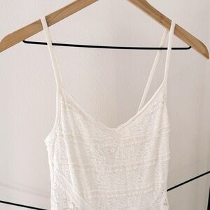 Abercrombie & Fitch white lace dress
